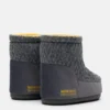 Moon Boot X Guest in Residence Icon Low No Lace Grey Knit Boots