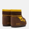 Moon Boot X Guest in Residence Icon Low Nylon Sunflower & Cocoa Boots