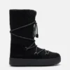 Moon Boot X Guest in Residence Ltrack Black Knit Boots