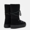 Moon Boot X Guest in Residence Ltrack Black Knit Boots