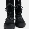 Moon Boot X Guest in Residence Ltrack Black Knit Boots