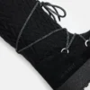 Moon Boot X Guest in Residence Ltrack Black Knit Boots
