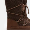 Moon Boot X Guest in Residence Ltrack Cocoa Knit Boots