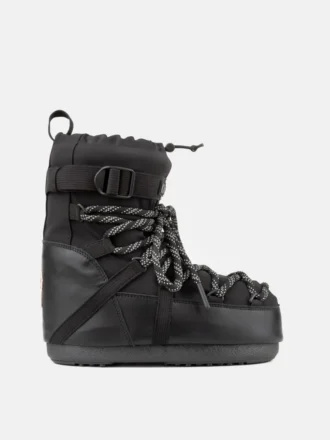 Moon Boot X Moncler Grenoble Icon Low Black Boots