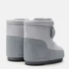 Moon Boot X Vandythepink® Icon Strap Grey Suede Boots