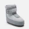 Moon Boot X Vandythepink® Icon Strap Grey Suede Boots