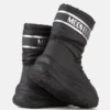 Moon247 Black & Silver Polar Boots