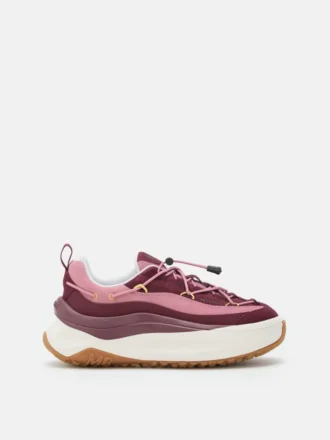 Moon247 Xlace Burgundy & Pink Sneakers