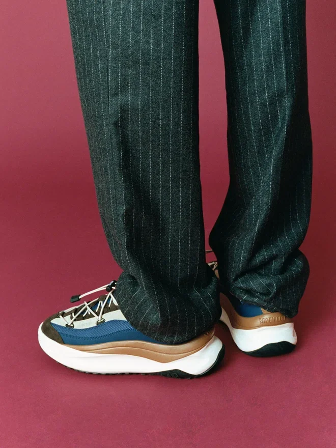 Moon247 Xlace Navy & Brown Sneakers Moon247 Xlace Navy & Brown Sneakers