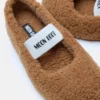 Shearling Brown Ballerinas