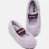 Shearling Lilac Ballerinas