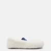 Shearling White Ballerinas Shearling White Ballerinas