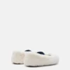 Shearling White Ballerinas Shearling White Ballerinas