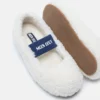 Shearling White Ballerinas Shearling White Ballerinas