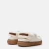 Shearling White Sandals Shearling White Sandals