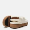 Shearling White Sandals Shearling White Sandals