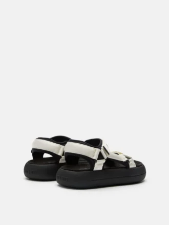 Super Sandal Black & White Super Sandal Black & White