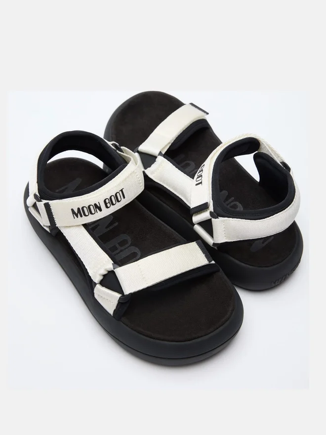 Super Sandal Black & White Super Sandal Black & White