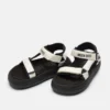 Super Sandal Black & White Super Sandal Black & White