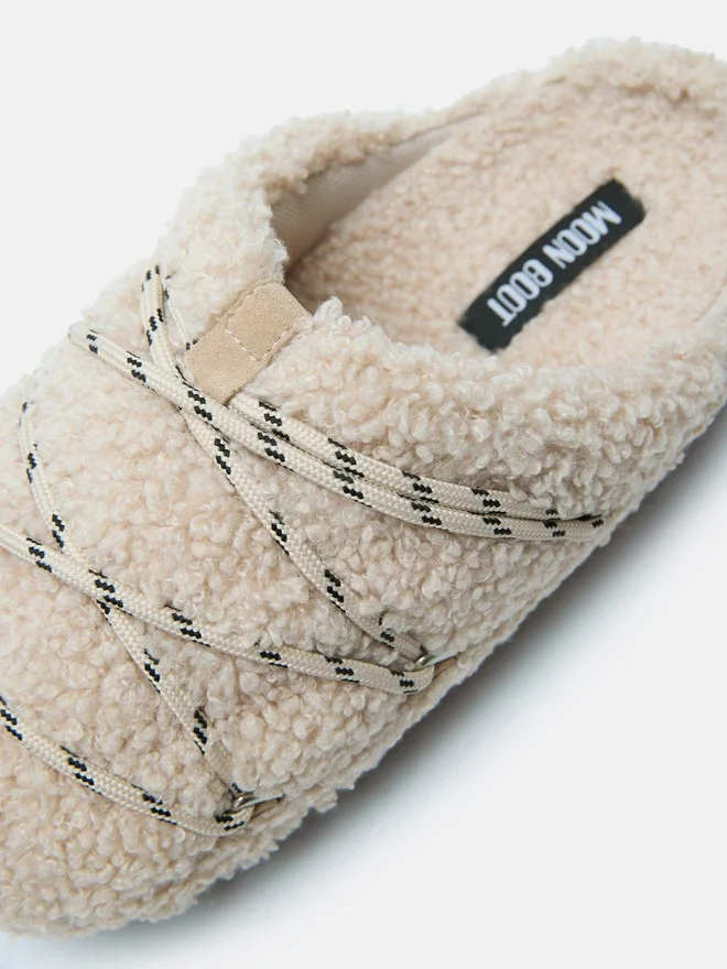 Teddy Slipper Beige Teddy Slipper Beige