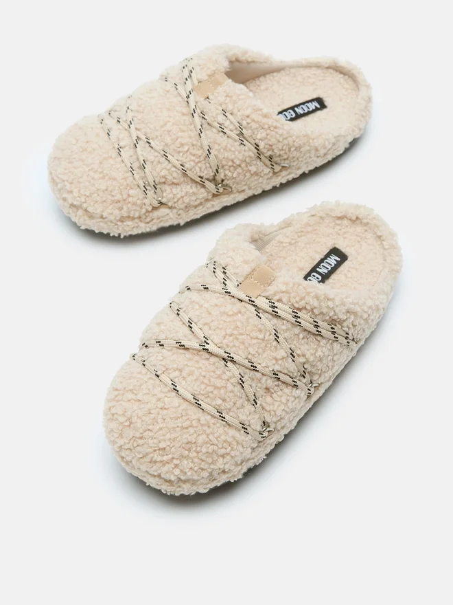 Teddy Slipper Beige Teddy Slipper Beige