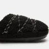 Teddy Slipper Black