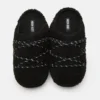 Teddy Slipper Black